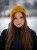 Czapka beanie Fat - Mustard