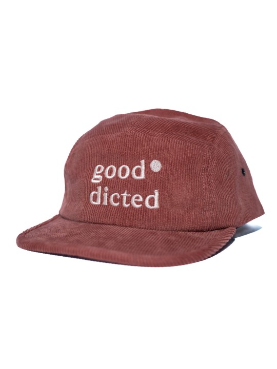 Czapka - Nice corduroy gooddicted - Sweet Peach