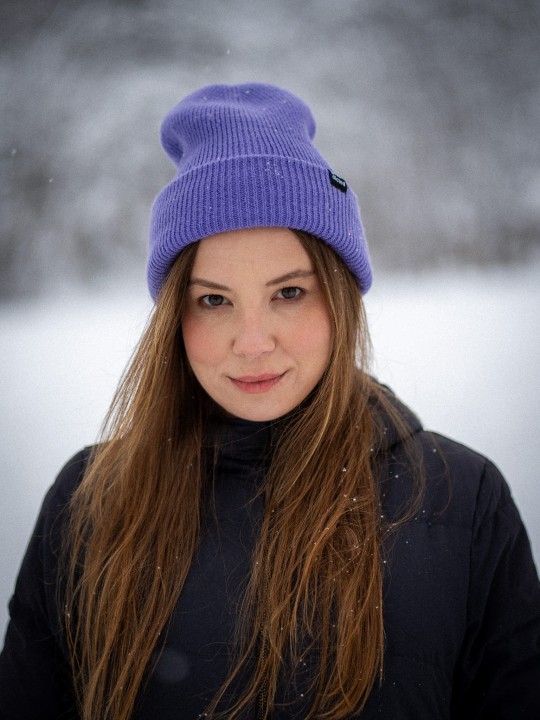 Czapka High Beanie - Violet