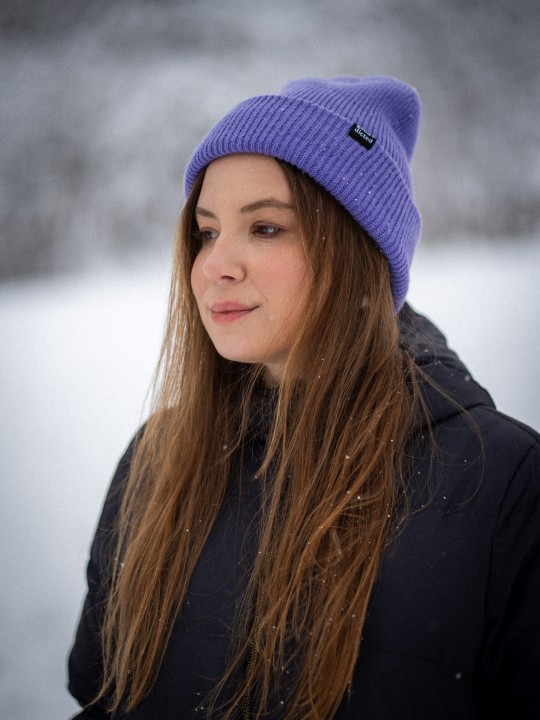 Czapka High Beanie - Violet