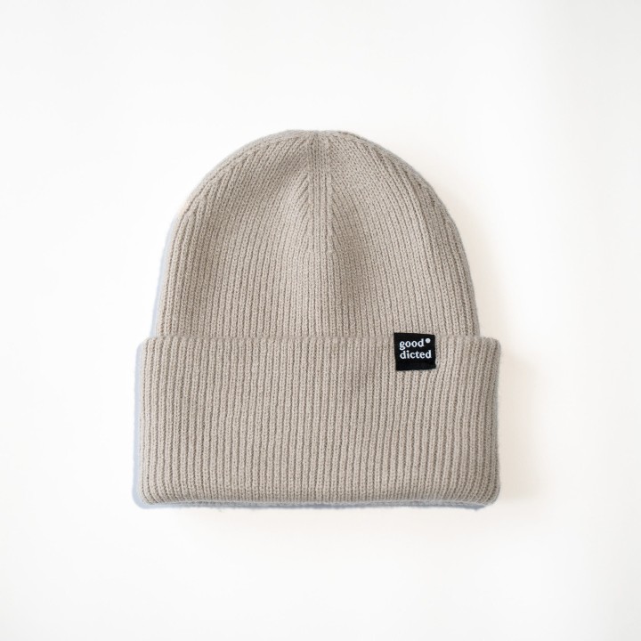 Czapka High Beanie - Light gray