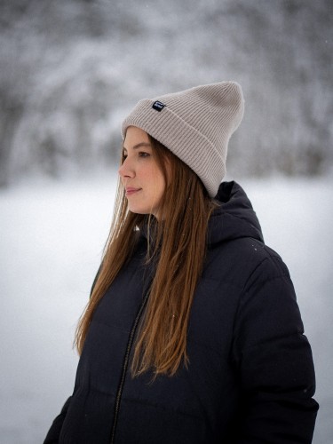 Czapka High Beanie - Light gray